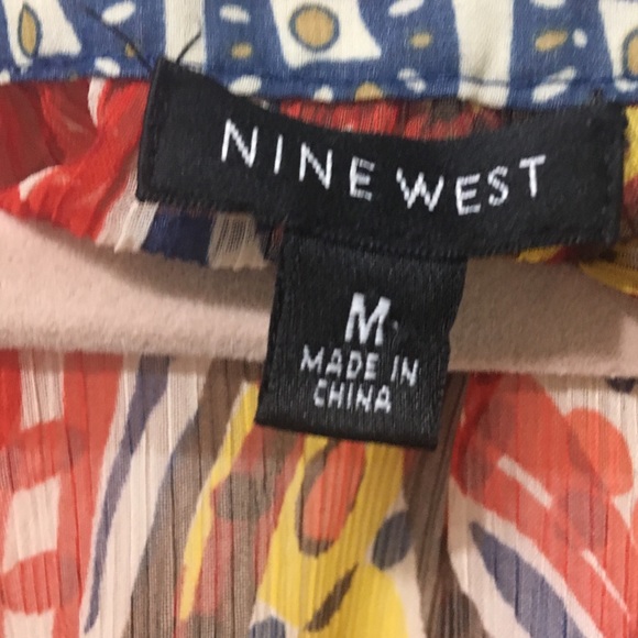 Nine West Med - Printed Blouse - Picture 5 of 6